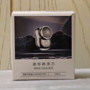Men's Mini Portable Electric Pocket Shaver - New in Box